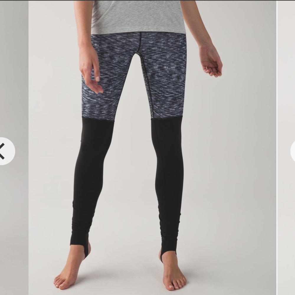 Lululemon Highwaisted stirrups leggings